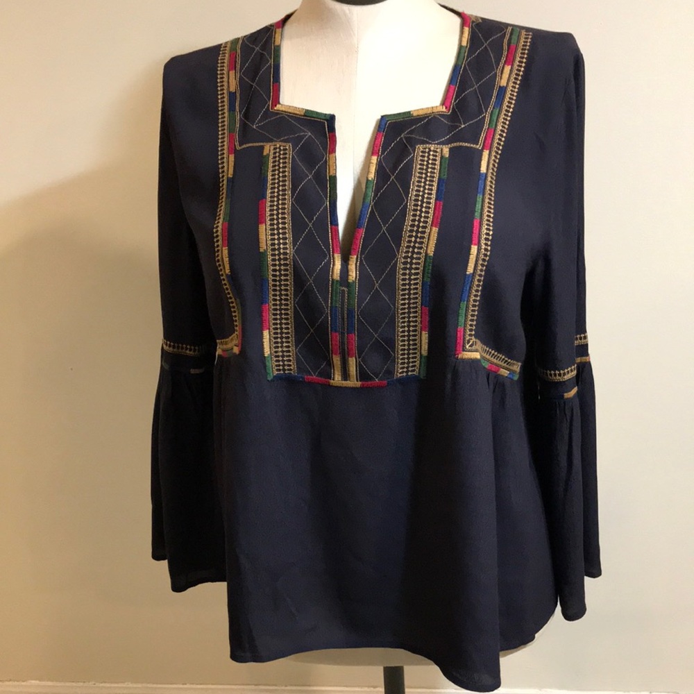 Sugar Lips Aztec Print Blouse